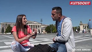 LETSDOEIT - Jimena Lago - Spanish Teen Tourist Fucks Abroad With Daddy by Bitches Abroad: Porn