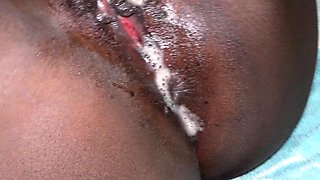 Jemeni loves it Anal Black and Ebony Bukkake Interracial POV