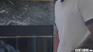 Tiny Asian Kimmy Kimm fucks roommate