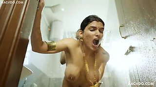 Raunchy Indian tart thrilling adult movie