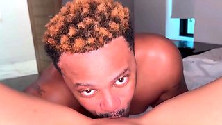 Extreme amateur pov blowjob with brunette babe