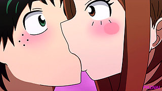 Izuku and Ochako Love Sex, my Hero Academia
