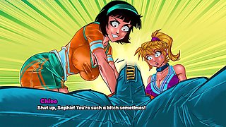 High school days with Loveskysan69real kicks off with some animated hentai fun