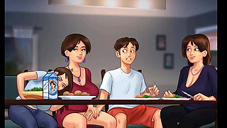 Summertime saga: dinner with the MILFs ep 118,119