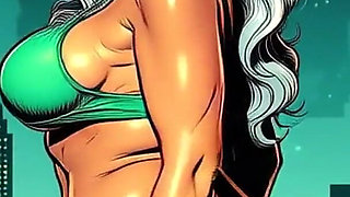 Ai Animation Strong Granny Teasing