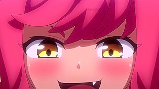Hentai Exorcist Nun Charlotte: Busty Virgin Nun Gets Fucked By a Devil Girl, Then DP-ed in a Gangbang