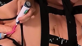 Masked Fantasy Game Part No.1 - She Got a 7.40 Minutes Post Orgasm Torment with Electric Toothbrush