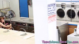 Real black teenie facial