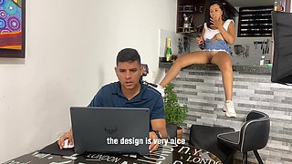 My Coworker Discovers Me Masturbating