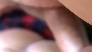 Cuckold Milf sucking and fucked on doggystyle and been spanking on the ass