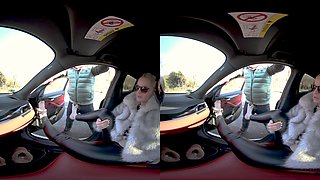 Car Footjob