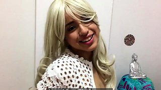 Blonde Solo Seduction on Webcam