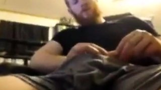 Big Cock Bear's Loud Orgasm