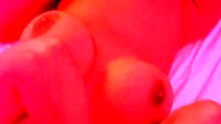 Amateur redhead MILF has facial