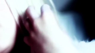 Glamour and Hot Sex in Threesome Fucking Hot Blonde MILF in Limousine Car