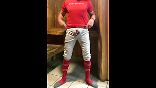 Another Hot and Horny Edging Session From Dilfjockdad87 in the Sauna