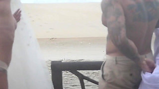 Beach Fuck - Vow Renewals and Cum on My Face