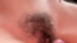 Hotel Fuck Condom Removal POV Cumshot on My Bush - 4K