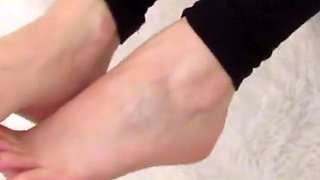 Bare Feet JOI with Cum Countdown