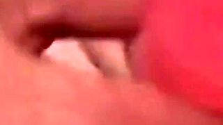 Her husband is not there and she excitedly fucks two young cocks