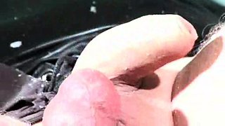 Sexy amateur blonde fingers and toys her wet pussy