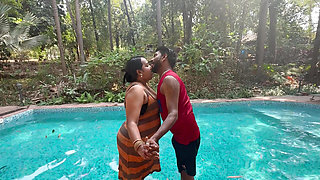 Indian hot couple full fucking video  in pool sex viral mms clip