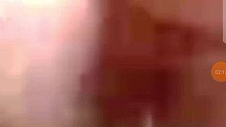 A Cheating Mature Married Woman on Video Call Fucking with Her Toy Boy