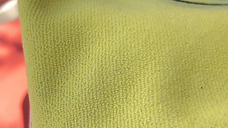 Pool, I Jerk off His Beautiful Cock in Full View of Everyone