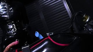 Gynarchy Goddess - Sounded and Stifled Gas Mask Gimp -