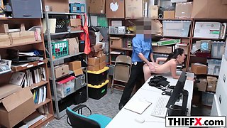 Jade Noir caught red-handed