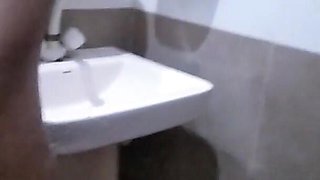 Stepsister Fucked on the Washroom Stepbrother Fucks Me Sex in the Bathroom with My Cute Sister