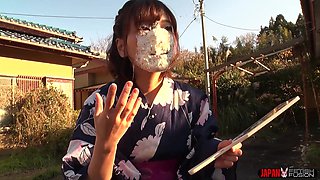 New Year’s Special: Kimono Messy Lesbian Play - Yua Nanami & Amari Hoshi