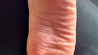 Cum on Sexy BBW Soles