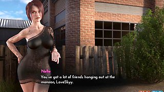 Animated hentai action with kicks and gloves featuring Loveskysan69real