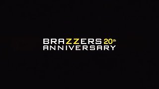Jess Nova Takes Two Big Cocks In Her Mouth - Brazzers Threesome
