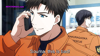 ''My Best Friend is a Fireman'' He Finally Saved Me - Hentai Anime, ENG Sub