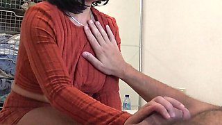 French stepmom and stepson have kinky cuckold sex in NYC