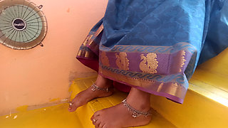 Stairs romance housewife