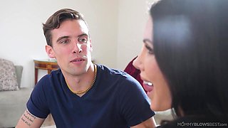 MILF Shay Sights sucks hard dick