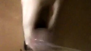 Korean Amateur Sucks Cock in Bathroom Gloryhole