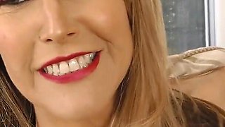 Blonde MILF Mackenzie Page Gets Very Naughty When She's Home Alone