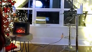 Cute redhead amateur teen girl toying on live webcam