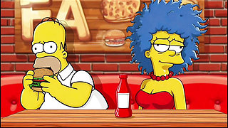 Slutty Cuckold Wife COMPILATION. Cartoon, Simpson Parody