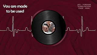 You are made to be used - Femdom JOI anal humiliation