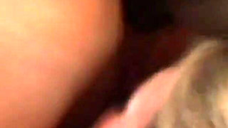 Girlfriends have fun in an interracial threesome taking a big cock in the ass