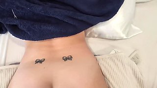 Cute Curvy Brunette Babe Pretends To Be a Sex Doll To Enjoy Her Step-bro's Dick