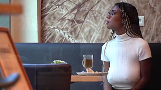 Michel Chloe Braless See Through Outfit Public Flashing German Outdoor HD