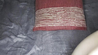 Double penetration squirting with feet up and rearview