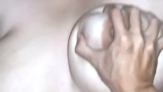 Fucking My Wife with Big Natural Breasts and a Wet Pussy