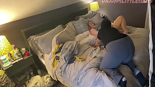 Stepdaddy Catches Wife Playing W Her Black Friend! Real!